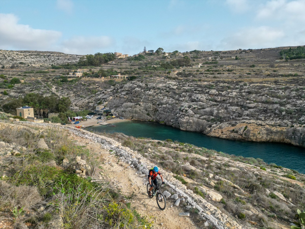 Mġarr ix-Xini baia mtb malta e gozo